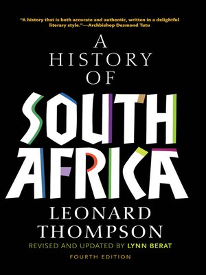cover image of A History of South Africa